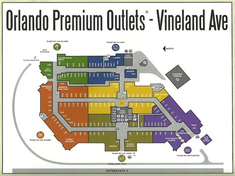 orlando international premium outlets map